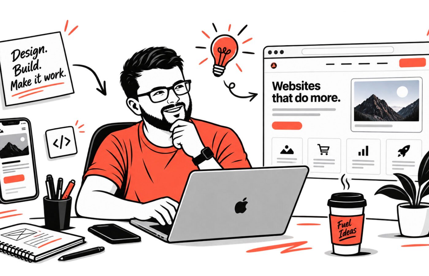 A good-looking website is only half the job.