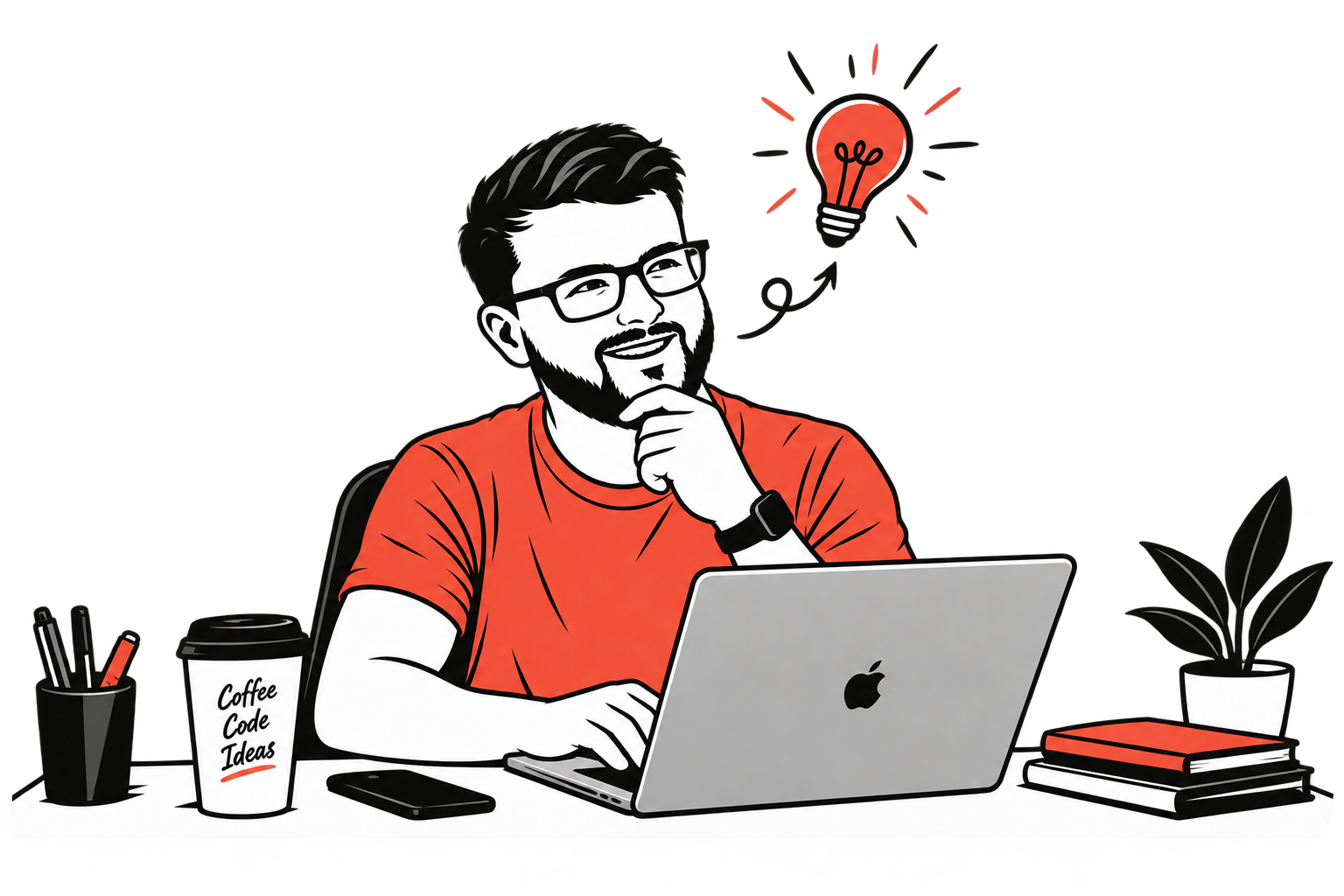 White-label web development support infographic