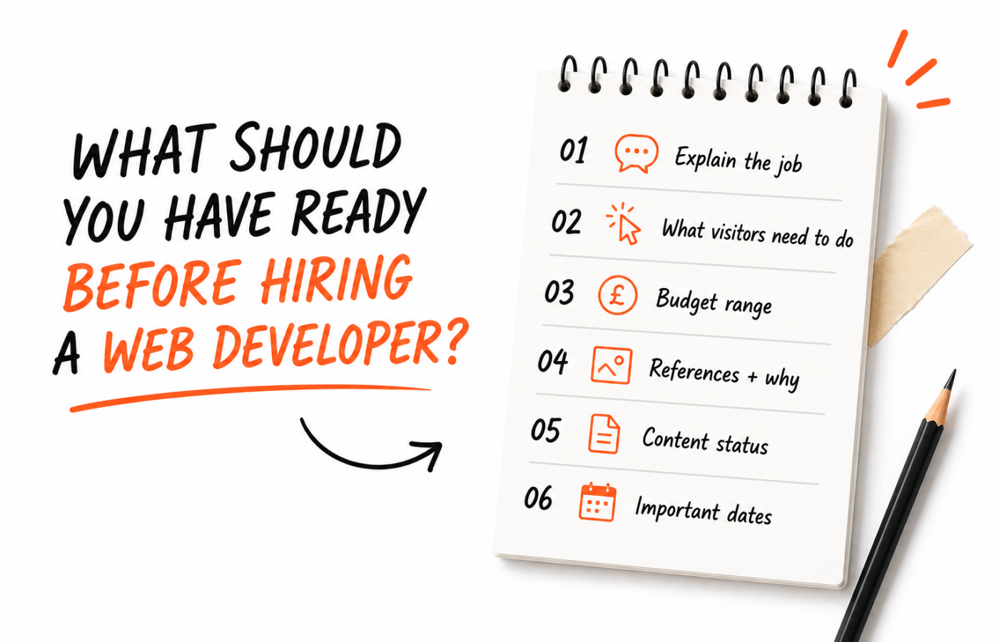 What Should You Have Ready Before Hiring a Web Developer?