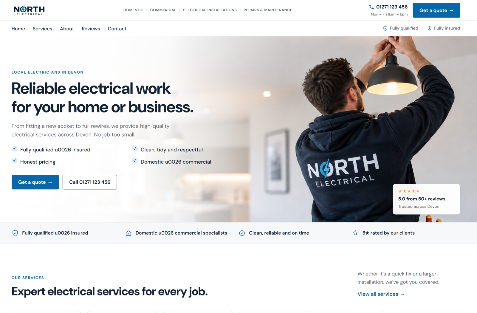 Electrician Demo